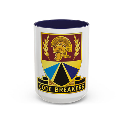 420 Transportation Battalion (U.S. Army) Accent Coffee Mug
