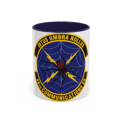 48th Communications Squadron (U.S. Air Force) Accent Coffee Mug