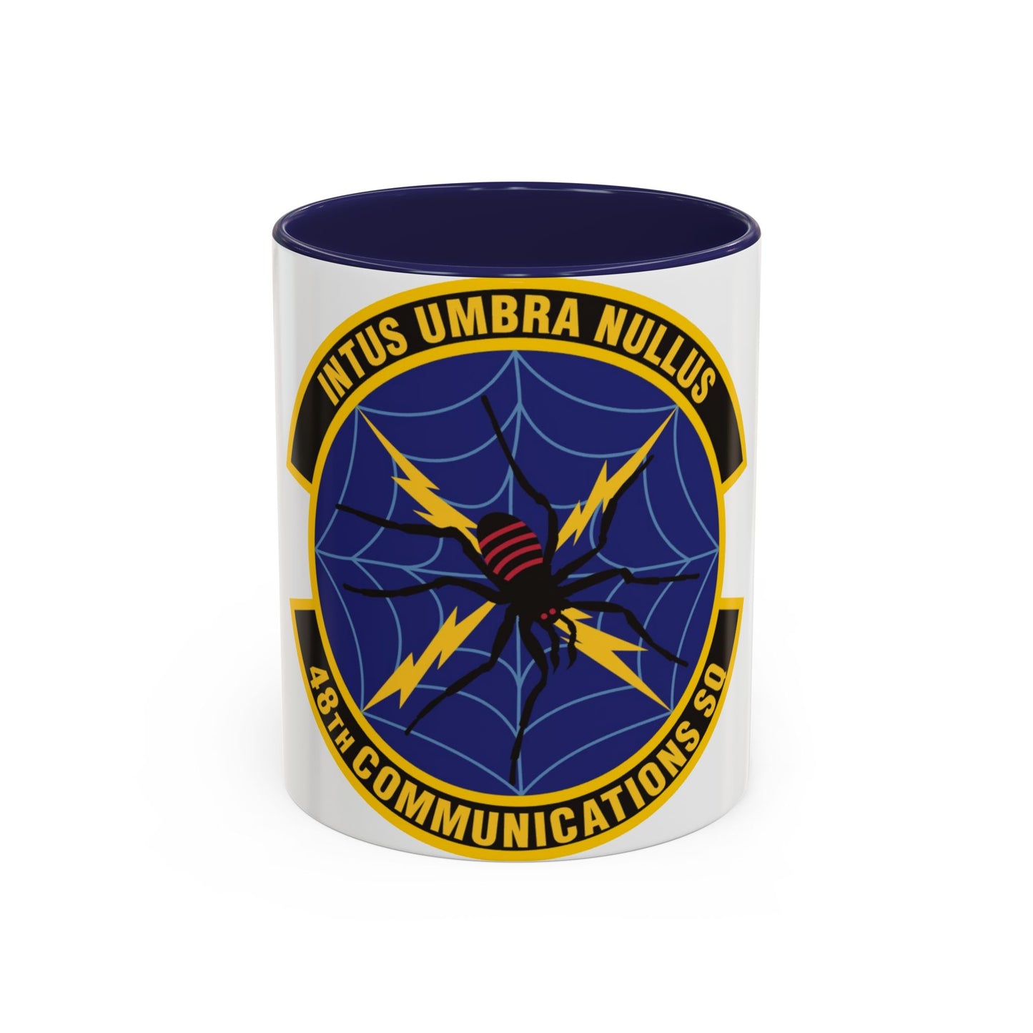 48 Communications Squadron USAFE (U.S. Air Force) Accent Coffee Mug