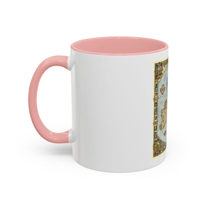 Great Britain - A Modern Pilgrim's Map (1937) (Map) Accent Coffee Mug