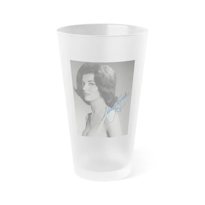 Nancy Kovack #66 (Vintage Female Icon) Frosted Pint 16oz-16oz-Frosted-Go Mug Yourself