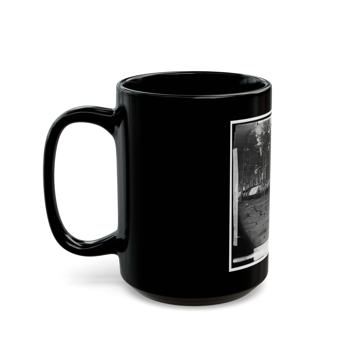 Brandy Station, Virginia. Army Of The Potomac. Eastern Half Of The Camp (U.S. Civil War) Black Coffee Mug