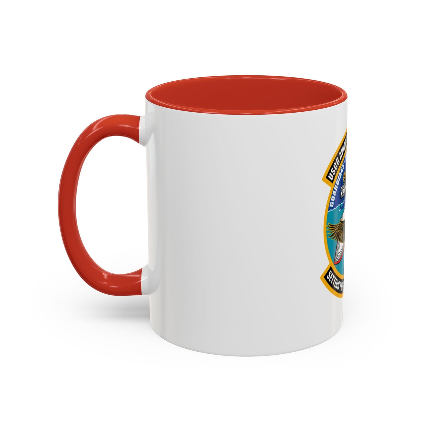 ATC Mobile AL   Aviation Training Center (U.S. Coast Guard) Accent Coffee Mug