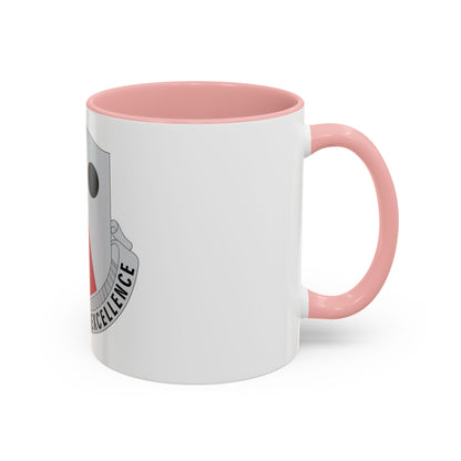980 Engineer Battalion (U.S. Army) Accent Coffee Mug