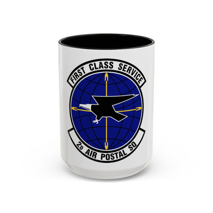 2d Air Postal Squadron (U.S. Air Force) Accent Coffee Mug