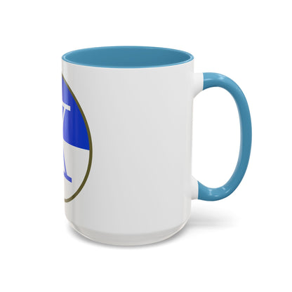 X Corps (U.S. Army) Accent Coffee Mug