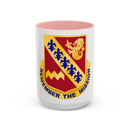 140 Signal Battalion (U.S. Army) Accent Coffee Mug
