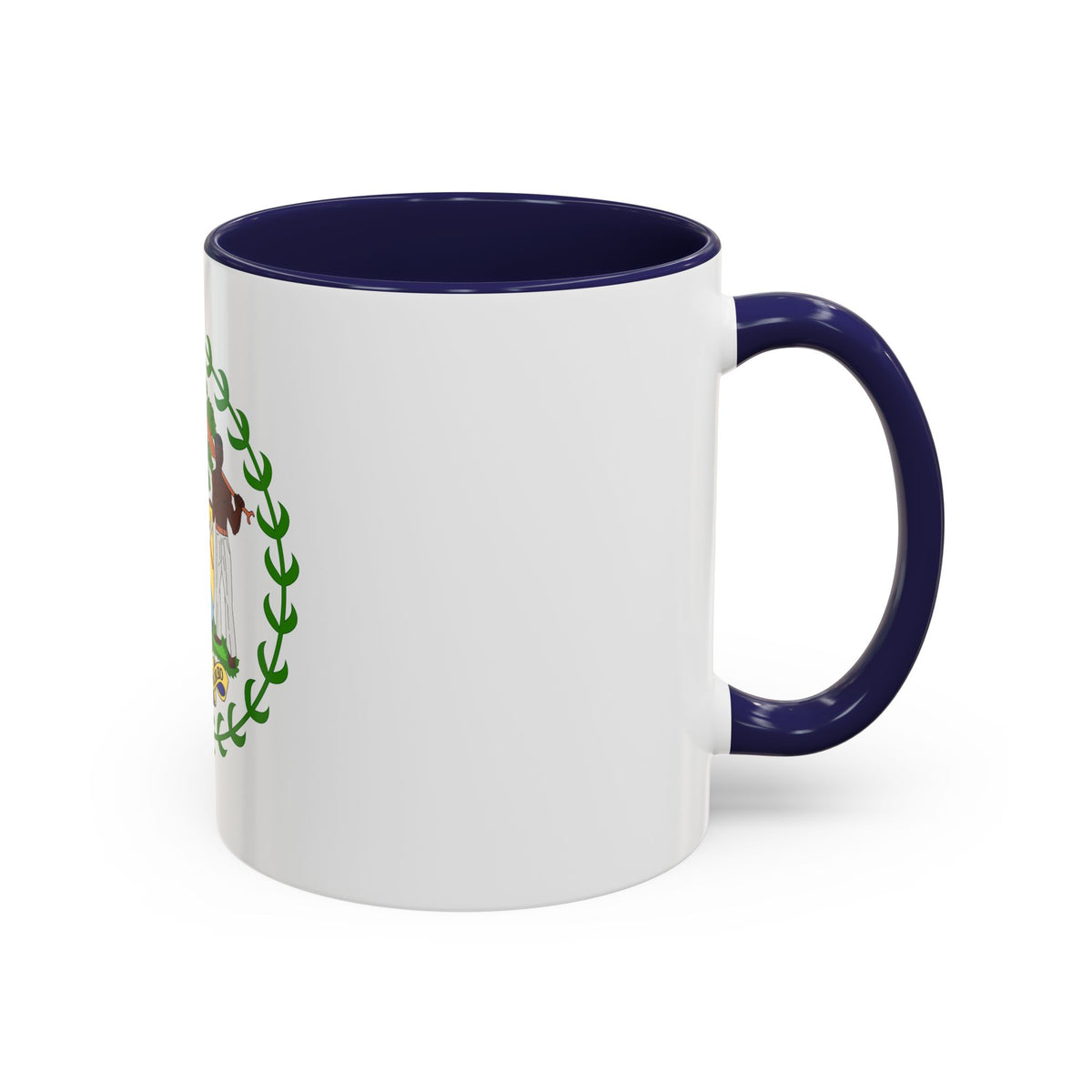 Coat of arms of Belize - Accent Coffee Mug
