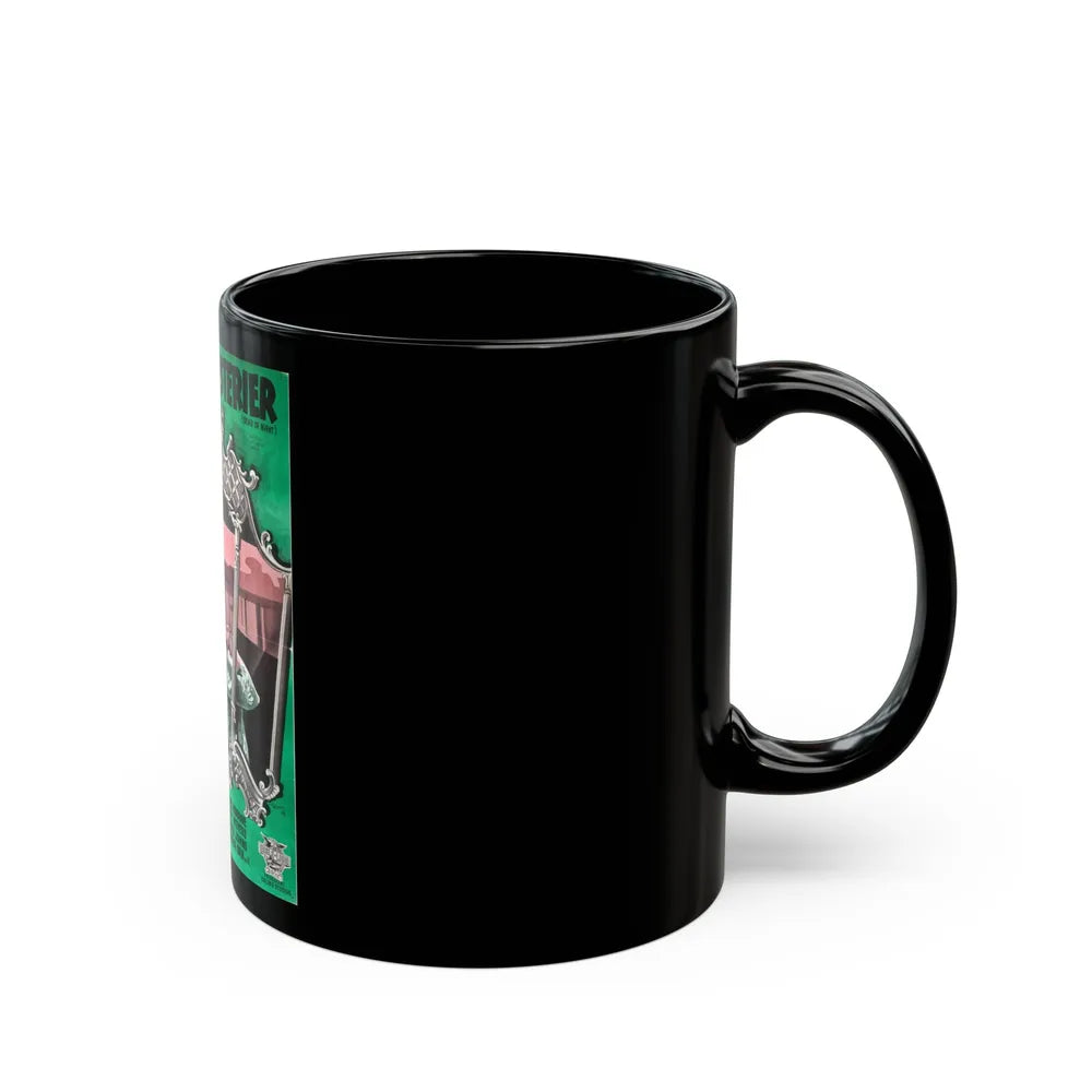 DEAD OF NIGHT (3) 1945 Movie Poster - Black Coffee Mug-Go Mug Yourself