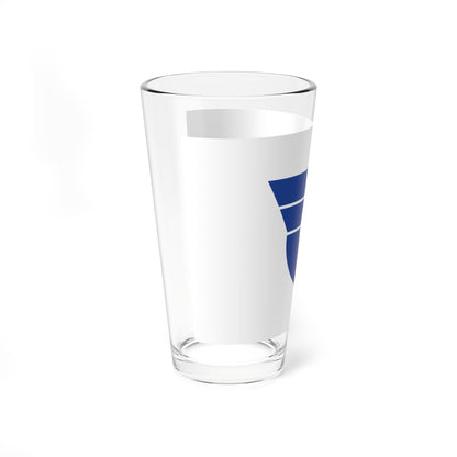 Flag of Shime Fukuoka (Japan) Pint Glass 16oz