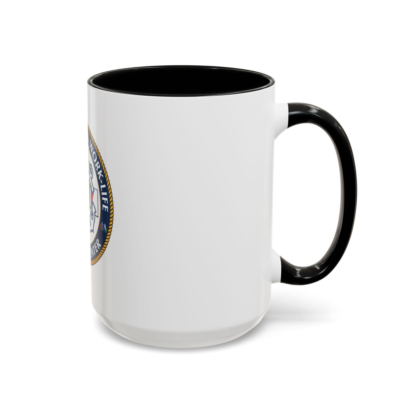 HSWL Service Center (U.S. Coast Guard) Accent Coffee Mug