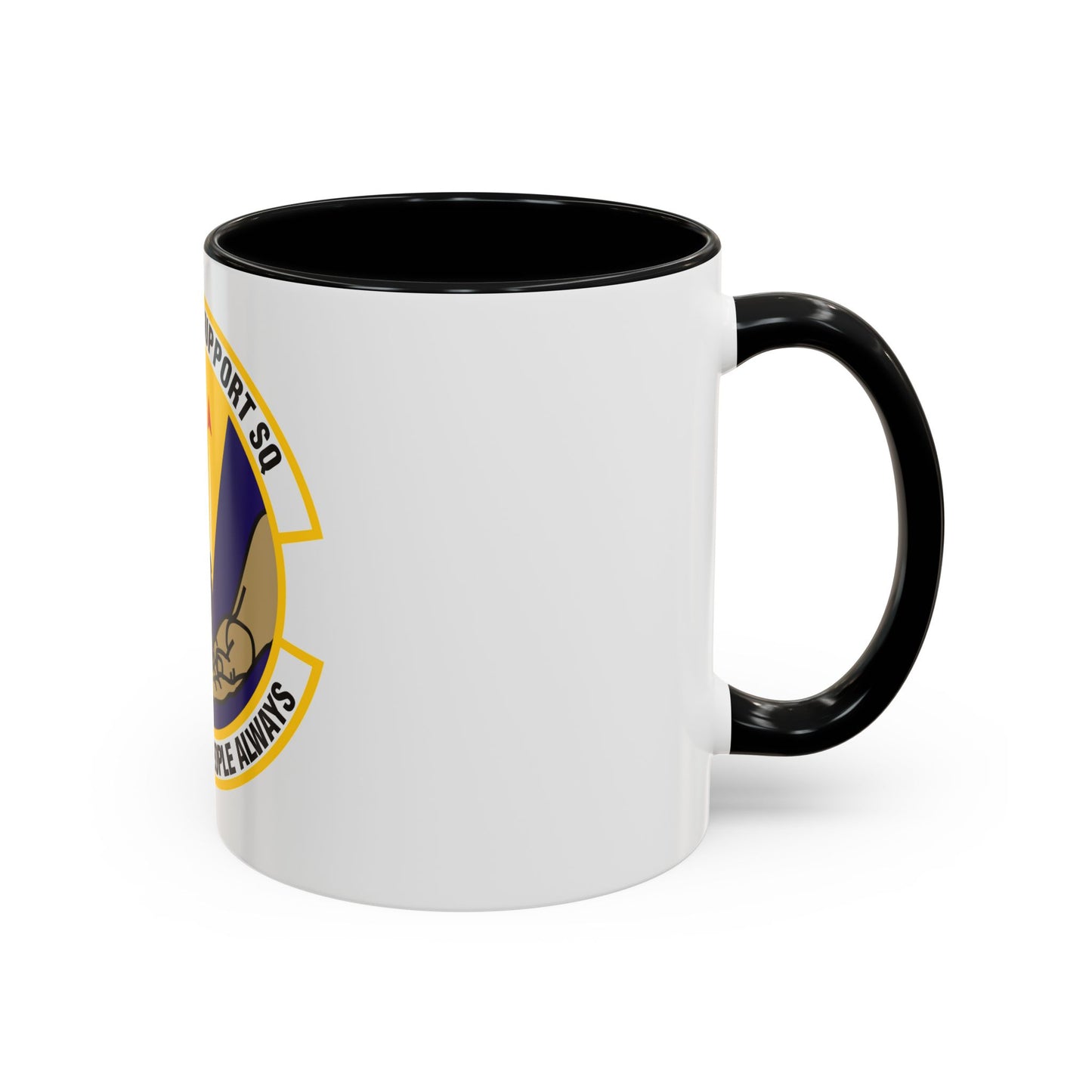 88th Mission Support Squadron (U.S. Air Force) Accent Coffee Mug