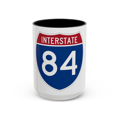 Interstate 84 Oregon Utah (U.S. Highways) Accent Coffee Mug