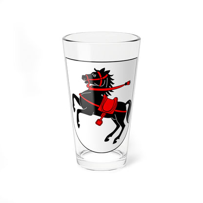 Seuzach-blazon (Switzerland) (Coat of Arms) Pint Glass 16oz