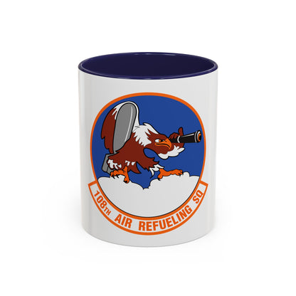 108th Air Refueling Squadron (U.S. Air Force) Accent Coffee Mug