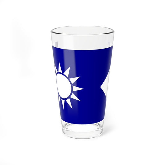 ROCN Commodores Flag 1912 (China) Pint Glass 16oz