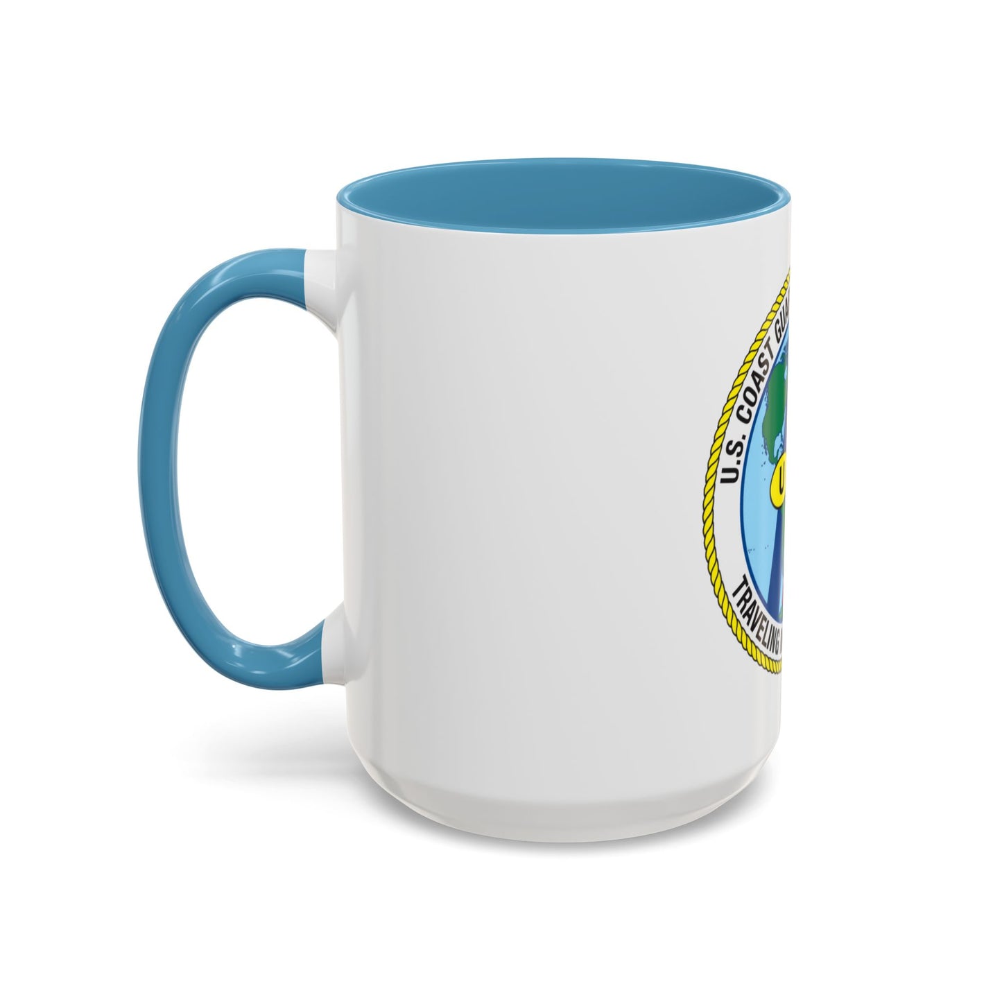 USCG Washington DC Traveling Inspection Staff (U.S. Coast Guard) Accent Coffee Mug