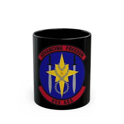 855th Air Expeditionary Squadron (U.S. Air Force) Black Coffee Mug 11oz - Go Mug Yourself