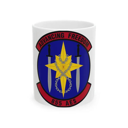 855th Air Expeditionary Squadron (U.S. Air Force) White Coffee Mug 11oz - Go Mug Yourself