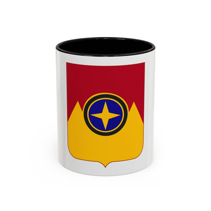 607th Armored Field Artillery Battalion v2 (U.S. Army) Accent Coffee Mug