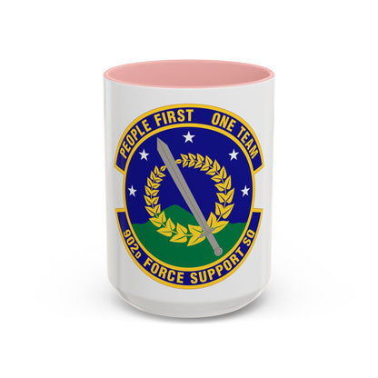 902d Force Support Squadron (U.S. Air Force) Accent Coffee Mug