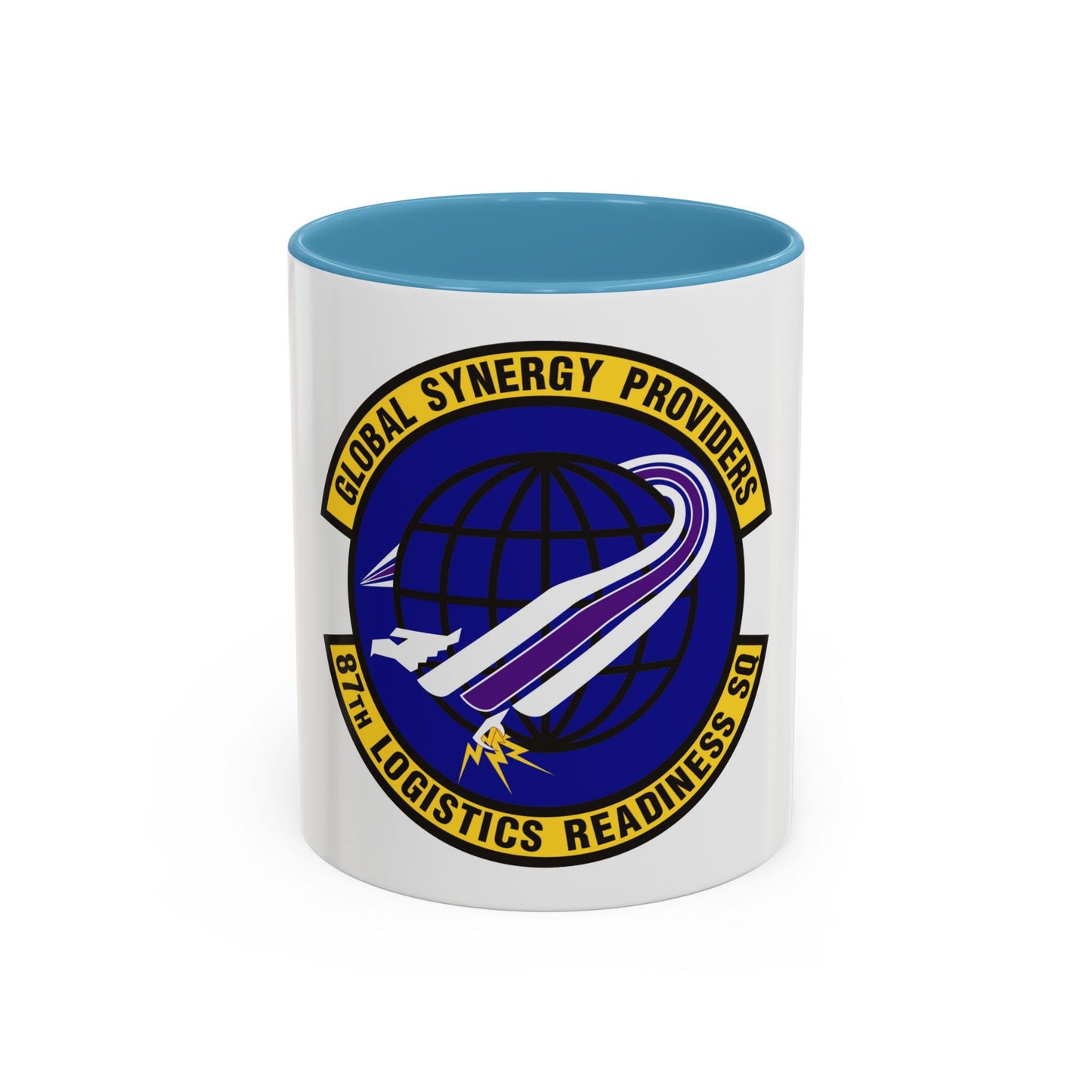 87 Logistics Readiness Squadron AMC (U.S. Air Force) Accent Coffee Mug