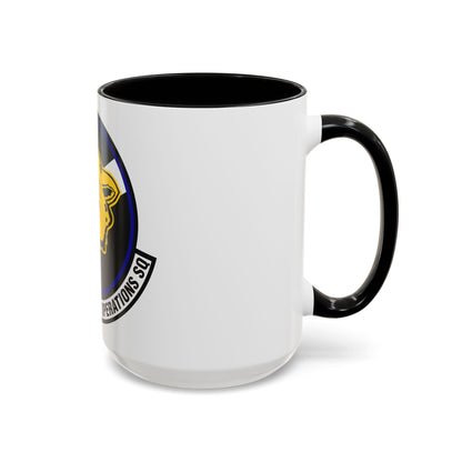552nd Maintenance Operations Squadron (U.S. Air Force) Accent Coffee Mug
