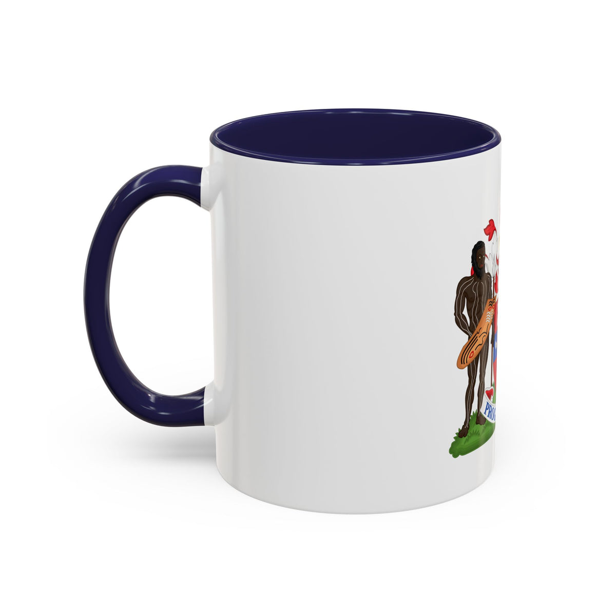 Coat of Arms Darwin Australia - Accent Coffee Mug