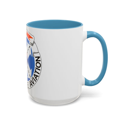 125th Air Traffic Control Battalion (U.S. Army) Accent Coffee Mug