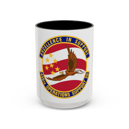 439th Operations Support Squadron (U.S. Air Force) Accent Coffee Mug