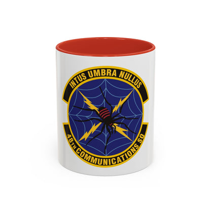 48 Communications Squadron USAFE (U.S. Air Force) Accent Coffee Mug