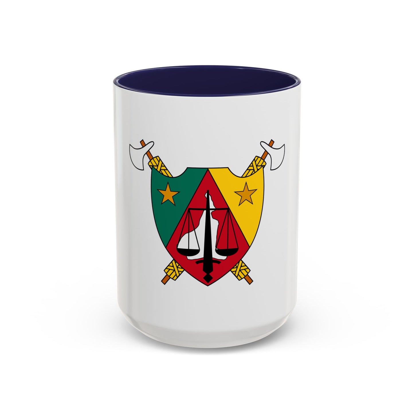 Coat of Arms of Cameroon (1960-1961) - Accent Coffee Mug