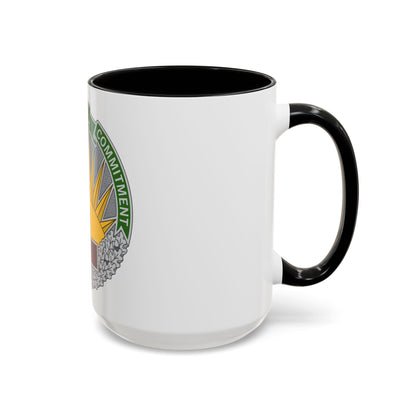 Regional Health Command Central (U.S. Army) Accent Coffee Mug