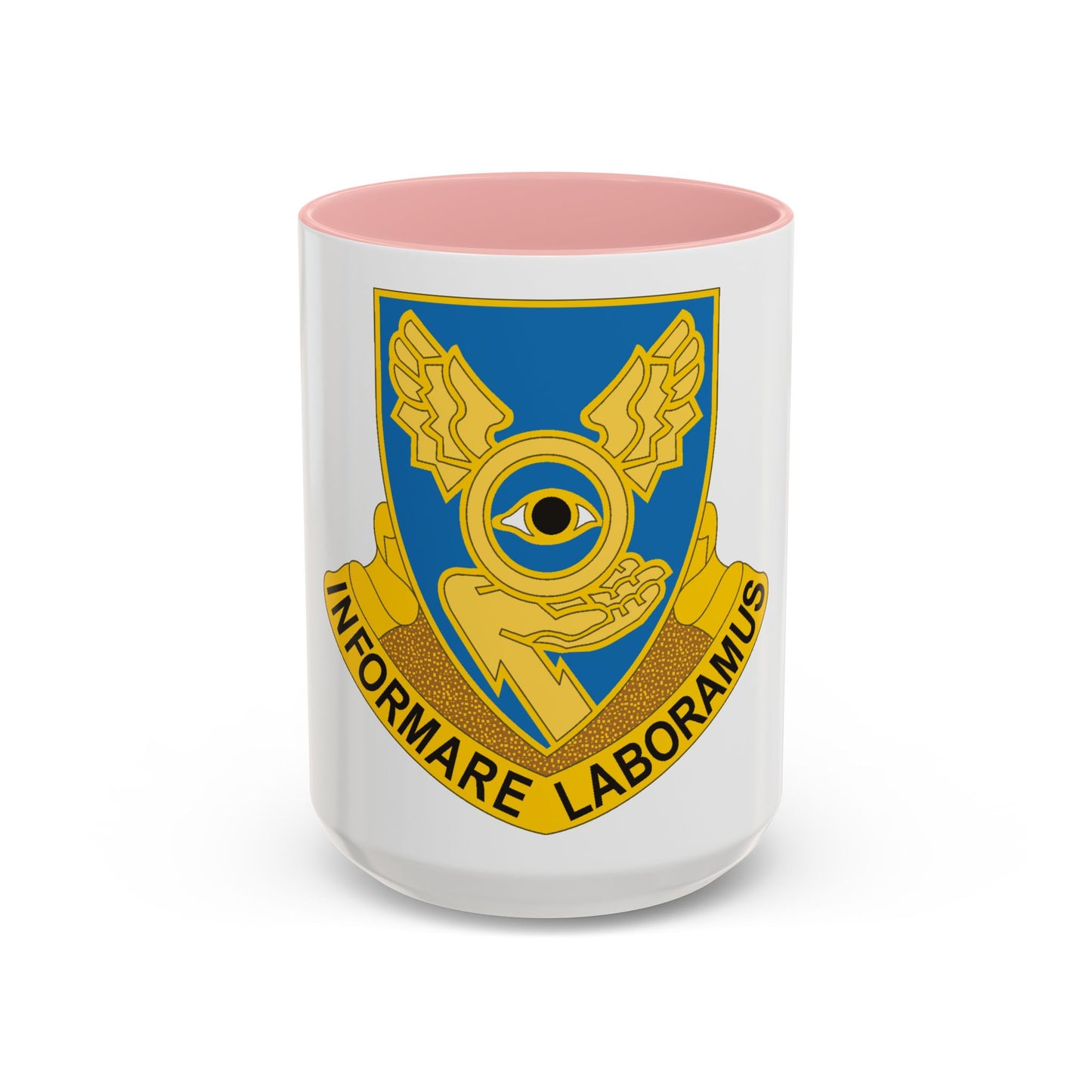 1st Military Intelligence Battalion (U.S. Army) Accent Coffee Mug