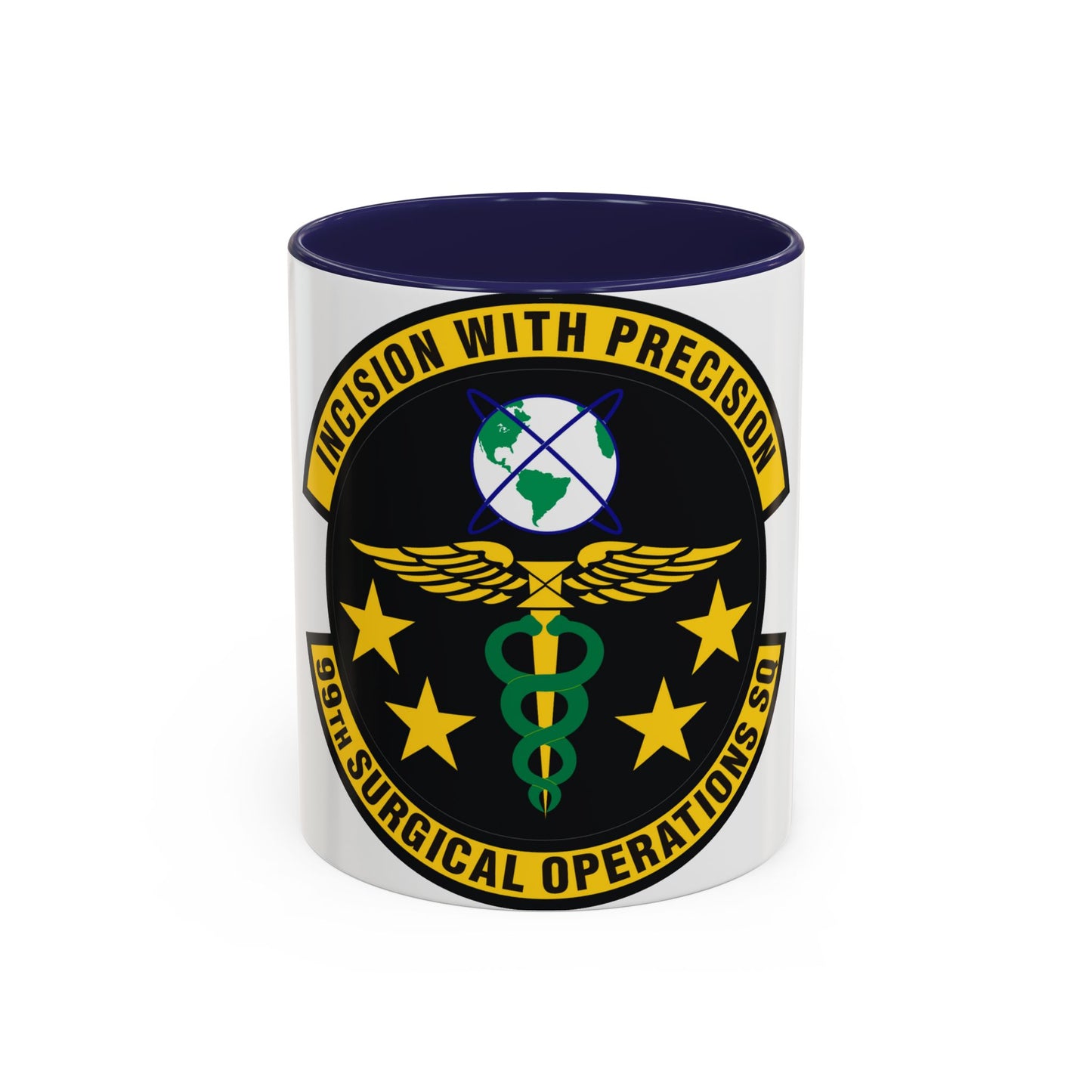 99th Surgical Operations Squadron (U.S. Air Force) Accent Coffee Mug