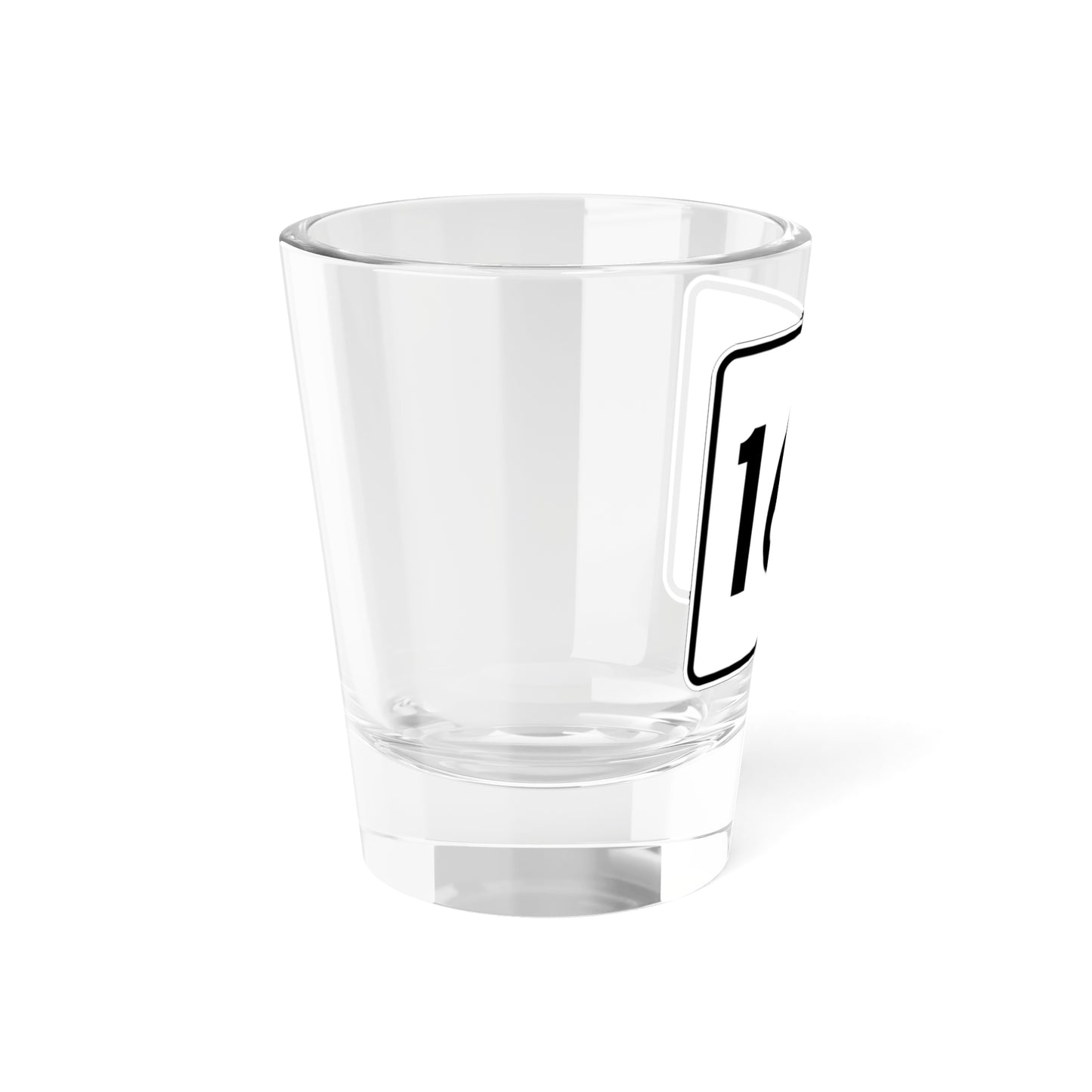 MA Route 168 (Massachusetts) (Road Sign) Shot Glass 1.5oz