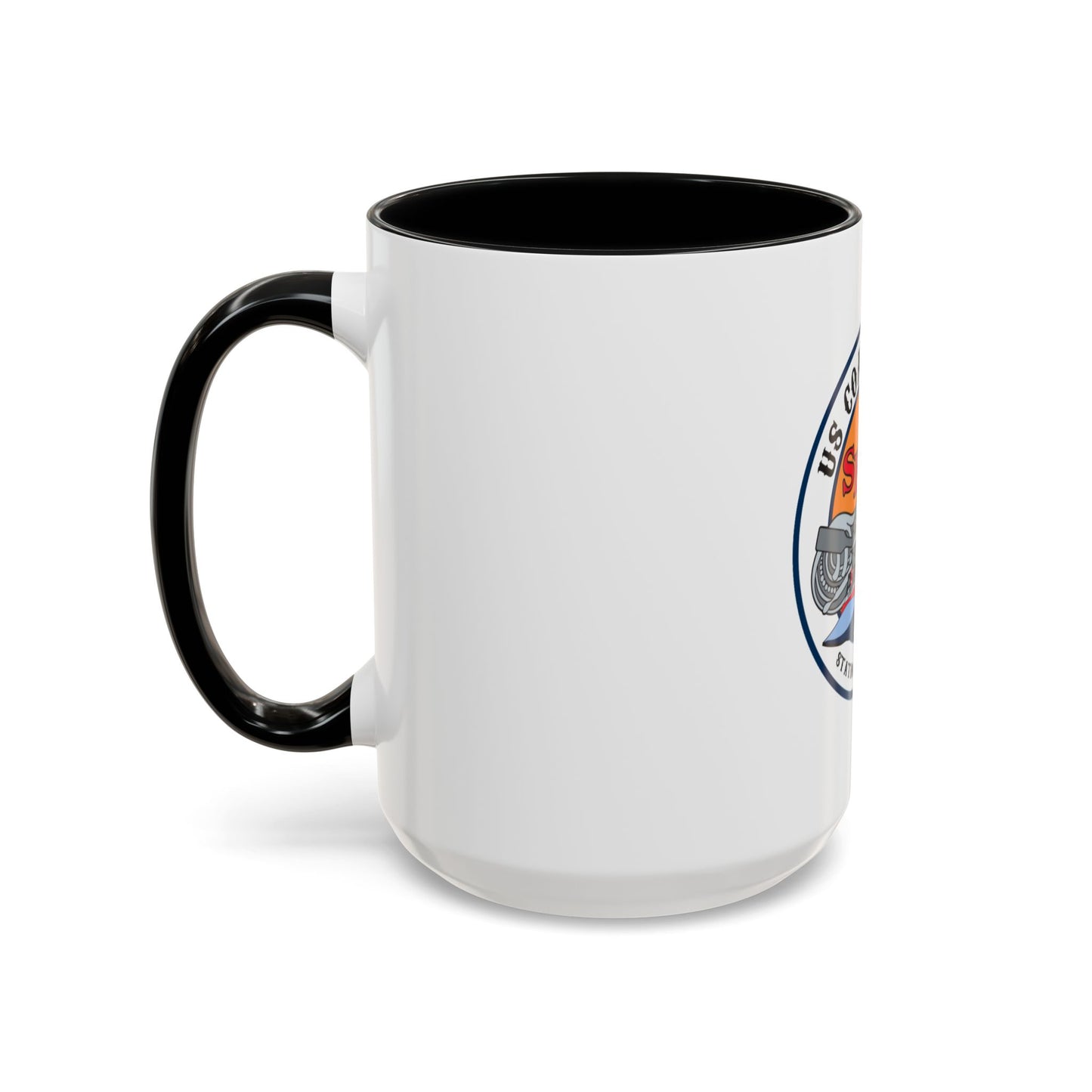 USCGS San Francisco Station (U.S. Coast Guard) Accent Coffee Mug
