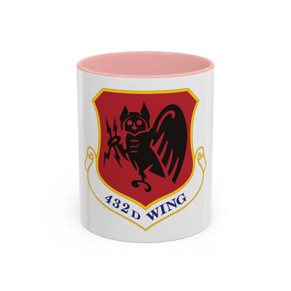 432d Wing (U.S. Air Force) Accent Coffee Mug