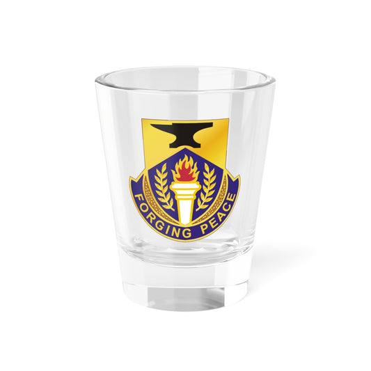 Verre à liqueur du 412e bataillon des affaires civiles (armée américaine) 1,5 oz