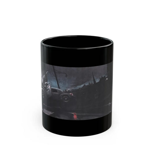 Burden of Guilt, Collier's, March 4, 1950 - Black Coffee Mug-11oz-Go Mug Yourself