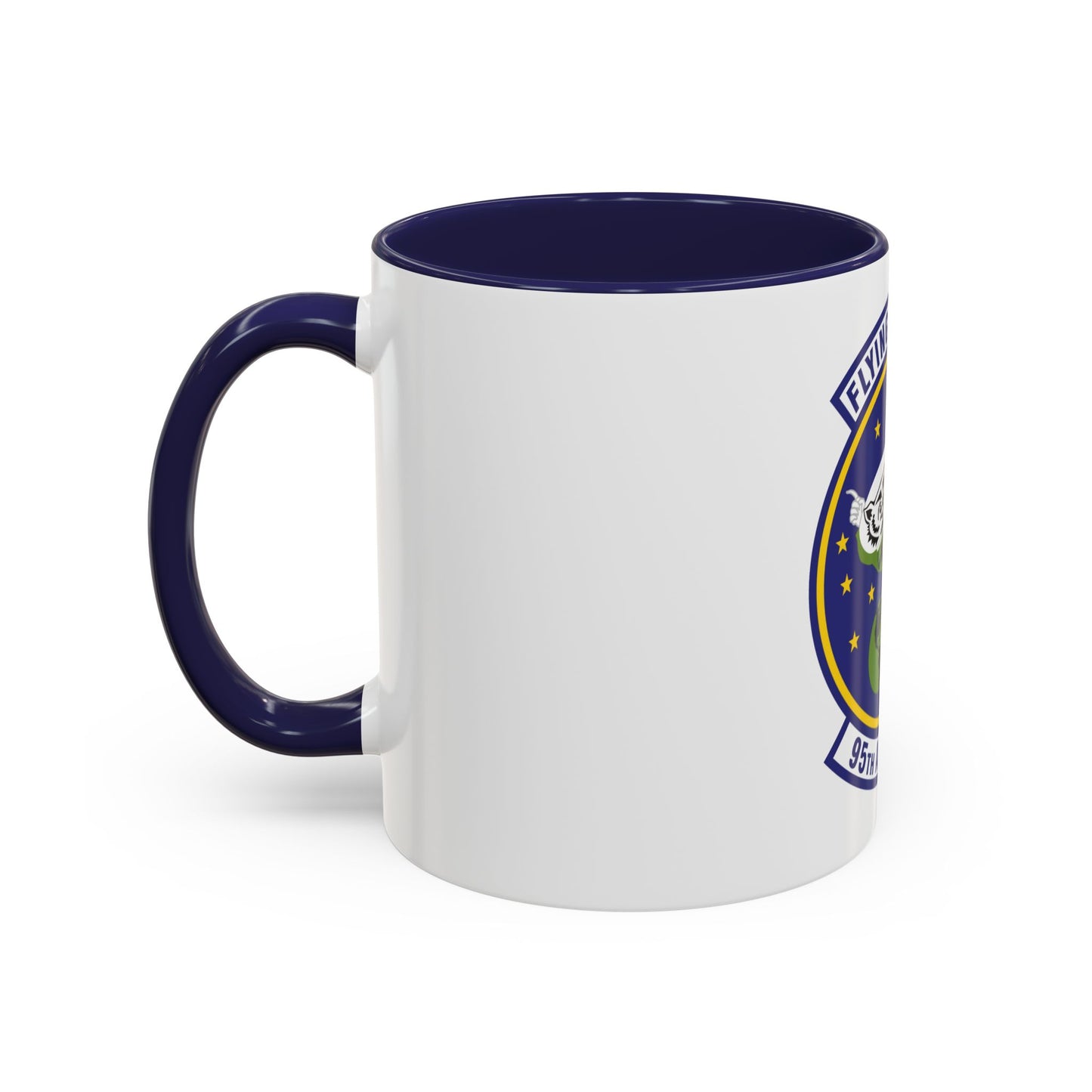 95th Airlift Squadron (U.S. Air Force) Accent Coffee Mug