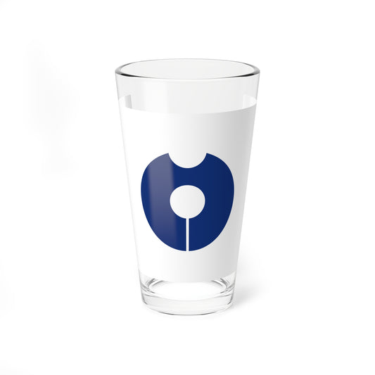 Flag of Misaki Osaka (Japan) Pint Glass 16oz