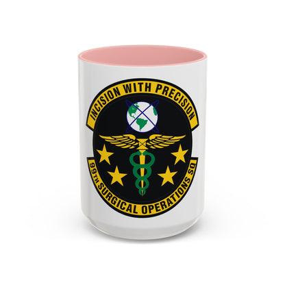 99th Surgical Operations Squadron (U.S. Air Force) Accent Coffee Mug