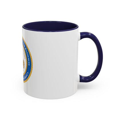 USCG Asst Commandant for Resources (U.S. Coast Guard) Accent Coffee Mug
