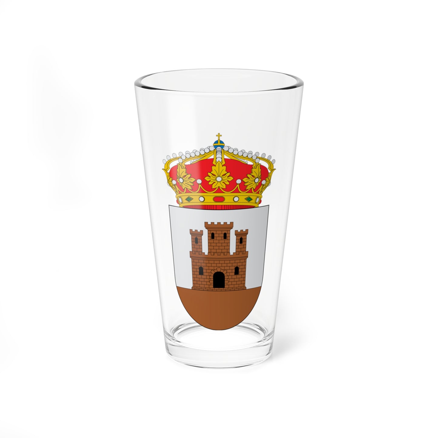 Escudo de Alquézar (Spain) (Coat of Arms) Pint Glass 16oz