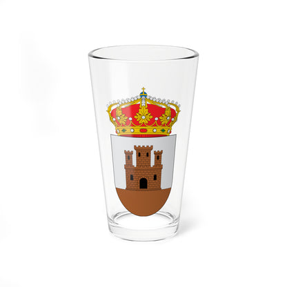 Escudo de Alquézar (Spain) (Coat of Arms) Pint Glass 16oz
