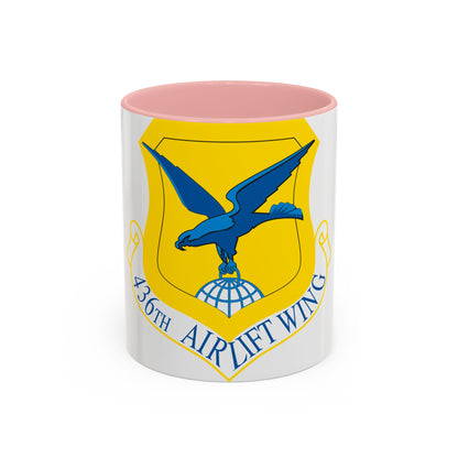 436th Airlift Wing (U.S. Air Force) Accent Coffee Mug