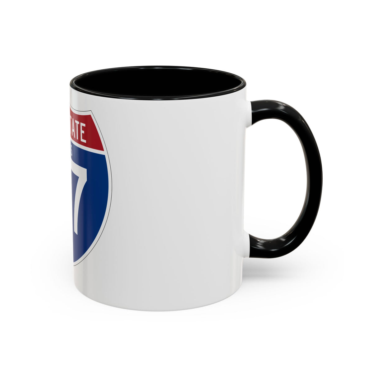 Interstate 37 (U.S. Highways) Accent Coffee Mug