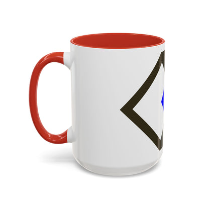96th Infantry Division SSI (U.S. Army) Accent Coffee Mug