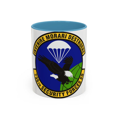 736th Security Forces Squadron (U.S. Air Force) Accent Coffee Mug